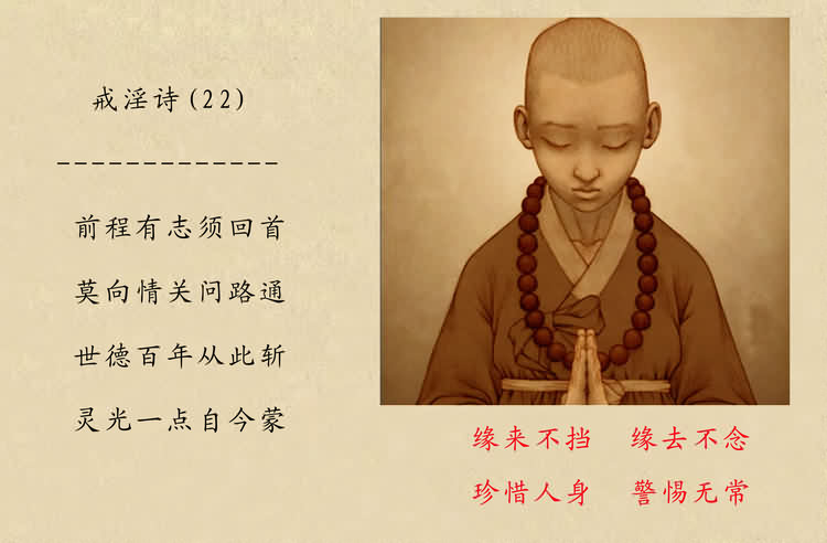 戒淫诗(图)