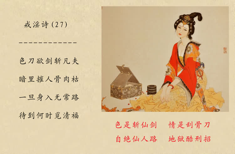 戒淫诗(图)