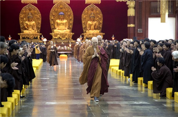 庐山东林寺昼夜经行︱三界如火宅 念佛归安养