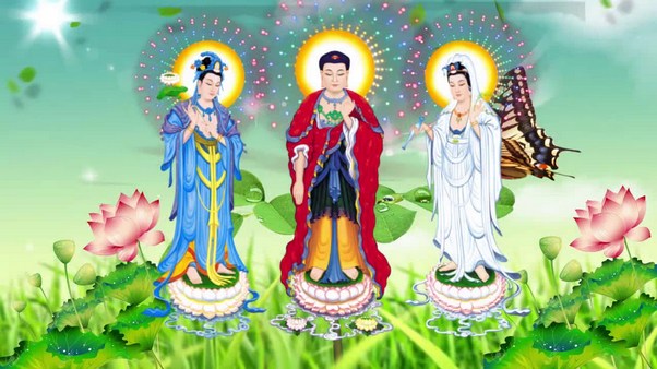 发心念佛求生西方，七宝池中即生一朵莲花