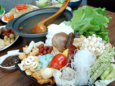 素食火锅的做法