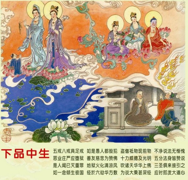 往生极乐世界九品莲位图文详解